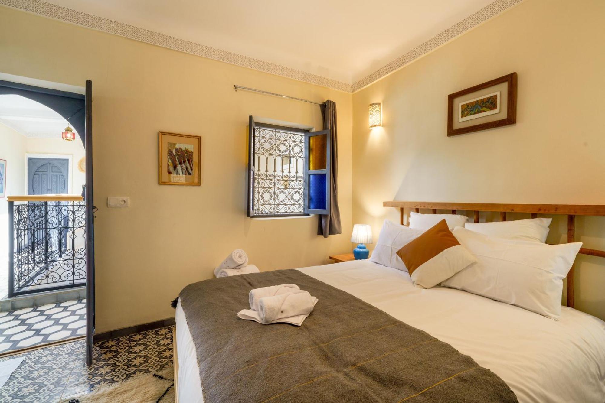 Riad 4 Chambres - Piscine & Petit Dejeuner Gratuit - Wifi Fibre Optique Marrakesh Exterior foto
