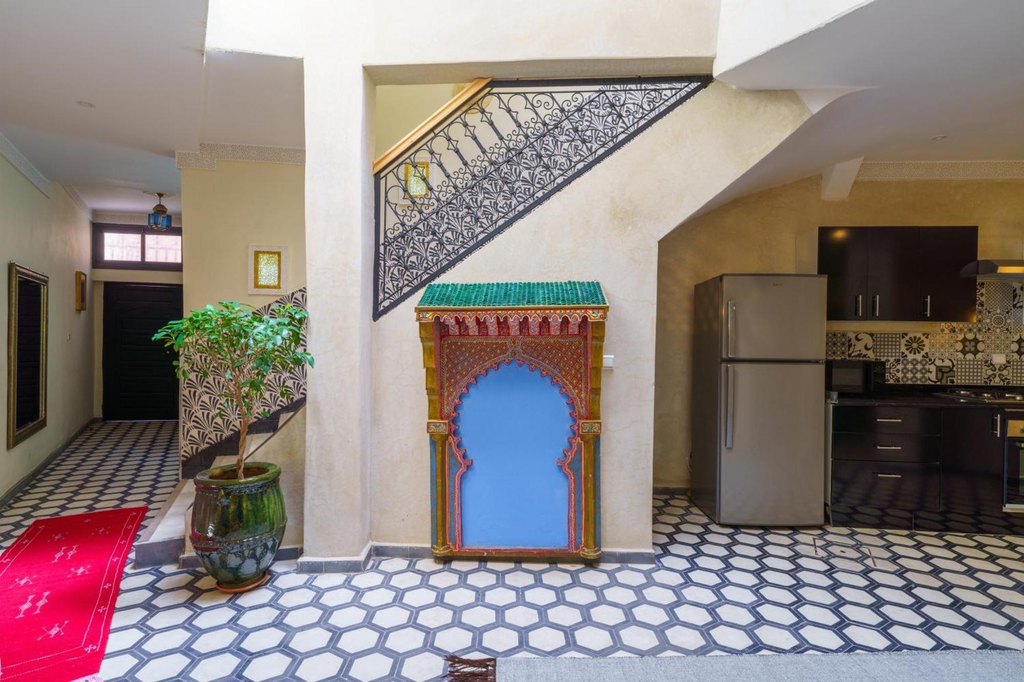 Riad 4 Chambres - Piscine & Petit Dejeuner Gratuit - Wifi Fibre Optique Marrakesh Exterior foto