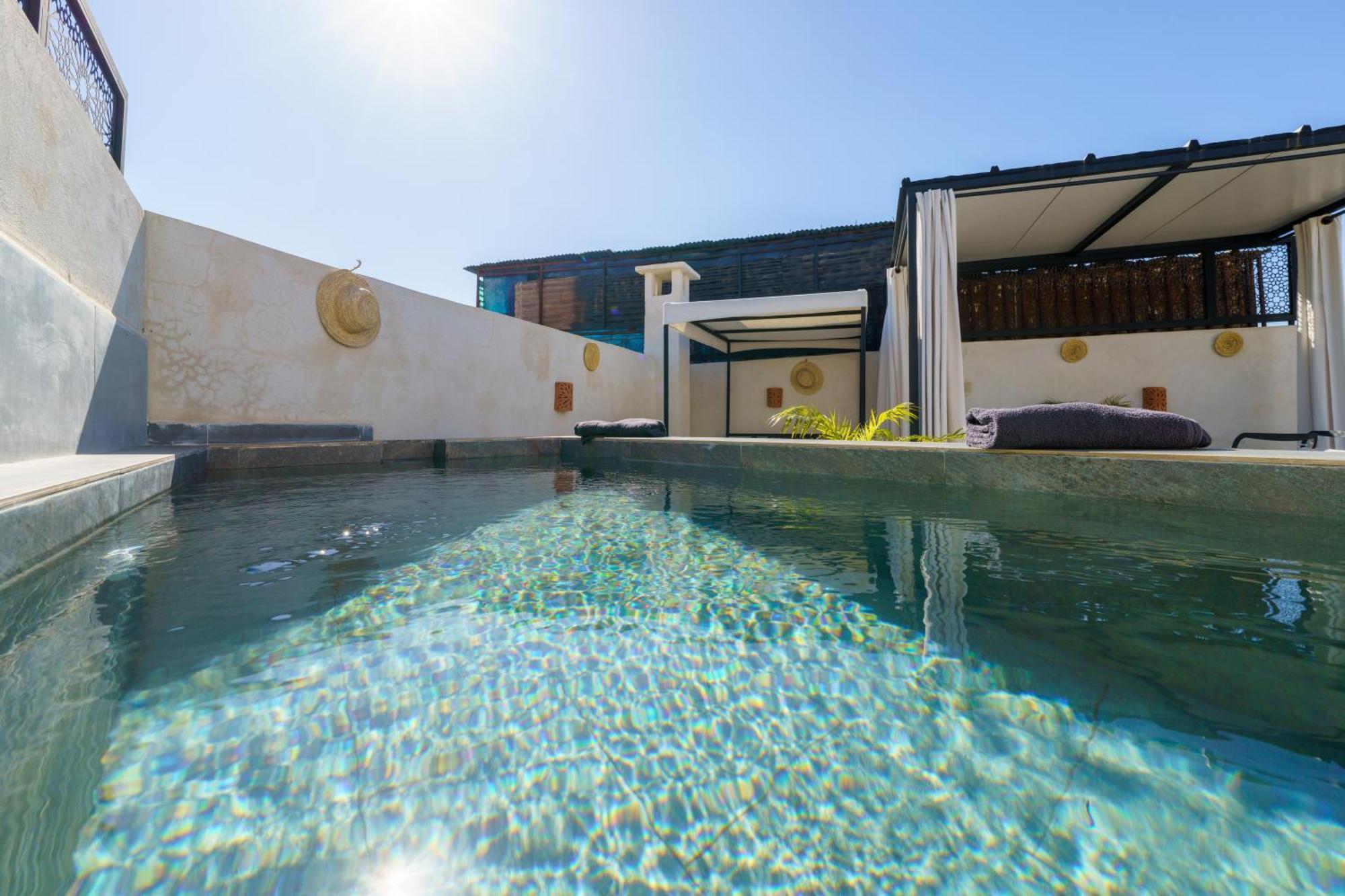 Riad 4 Chambres - Piscine & Petit Dejeuner Gratuit - Wifi Fibre Optique Marrakesh Exterior foto